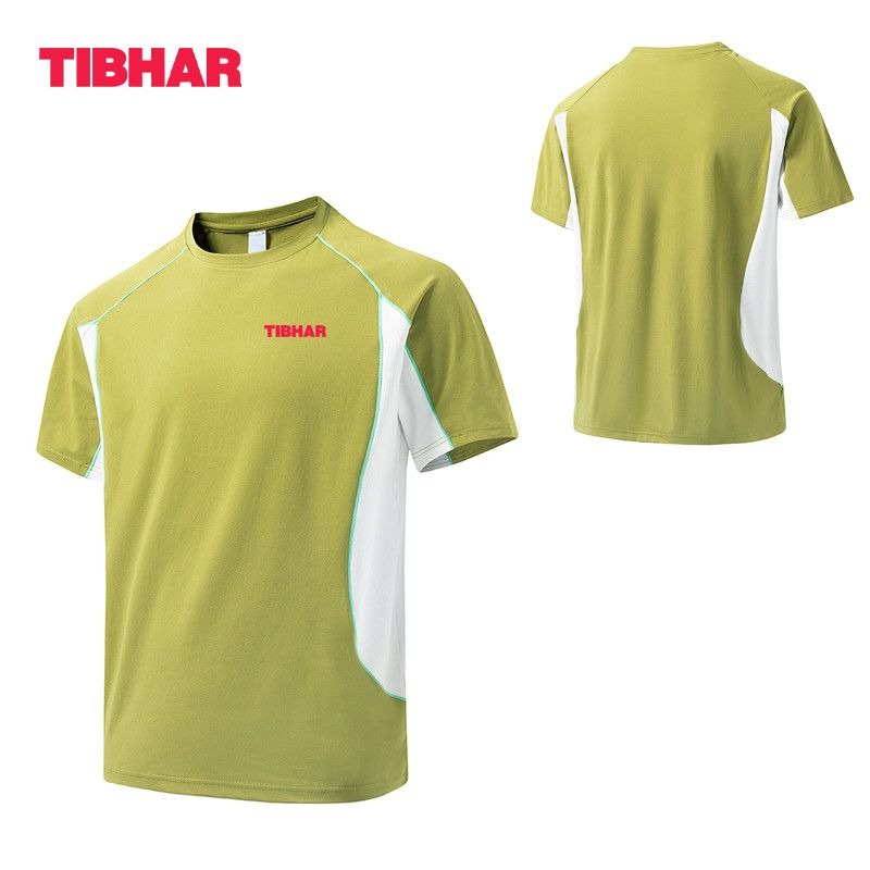 Table Tennis Shirt - TIBHAR 탁구 티셔츠 남성용 라운드 넥