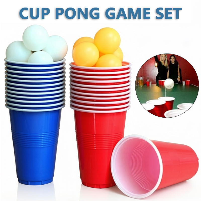 Table Tennis Kit - 맥주 퐁 게임 세트 & 핑퐁