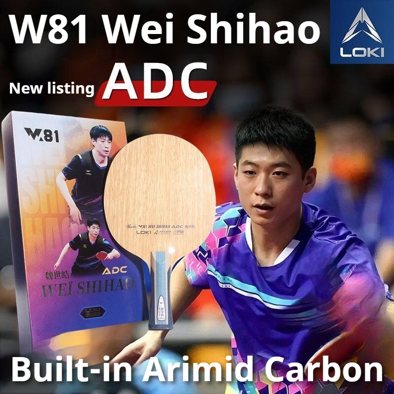 Table Tennis Paddle - 오리지널 LOKI ARC/ADC WEI SHIHAO 탁구