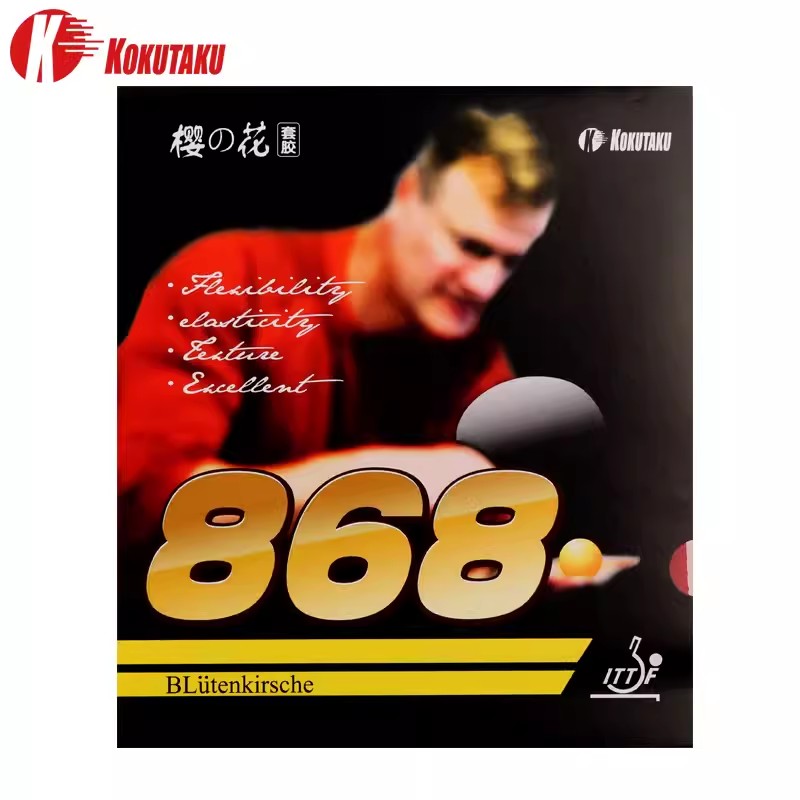 Table Tennis Trainer - KOKUTAKU 868 탁구 고무 2.2mm 탁구