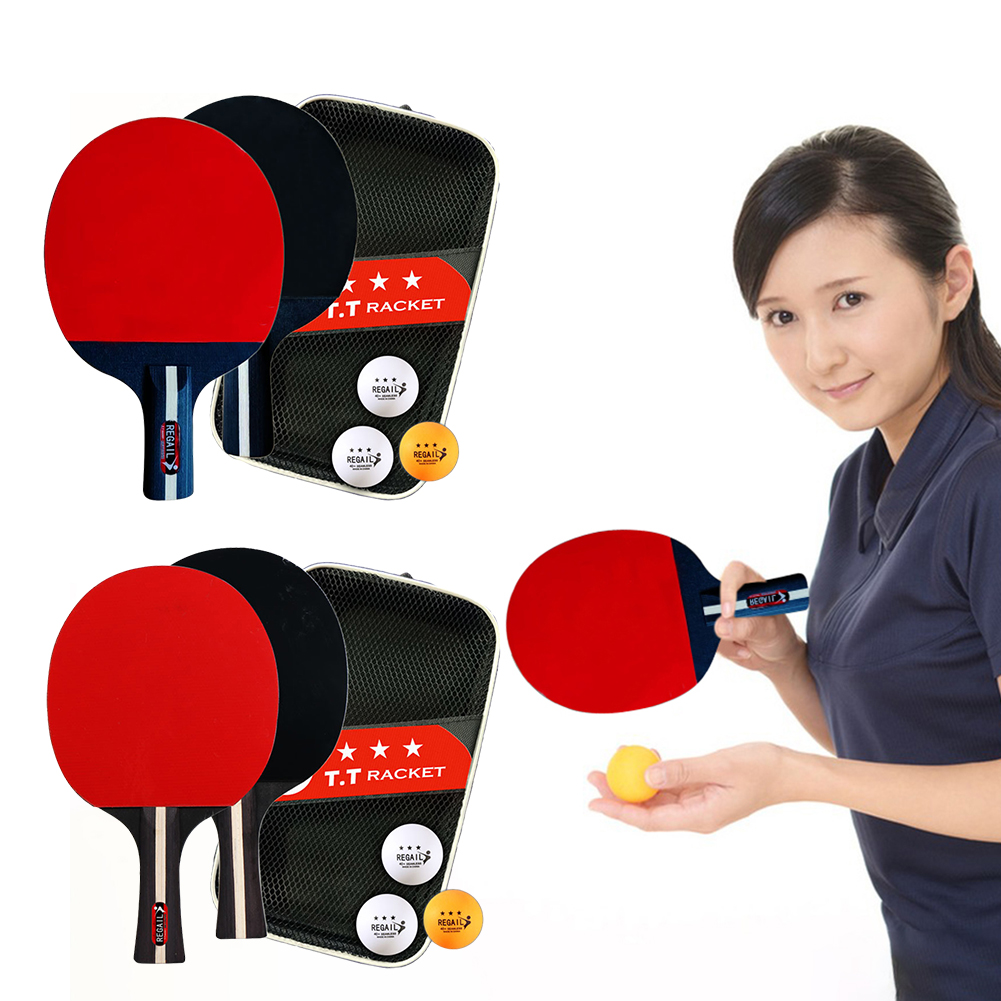 Table Tennis Kit - 탁구 라켓 2 개 및 공