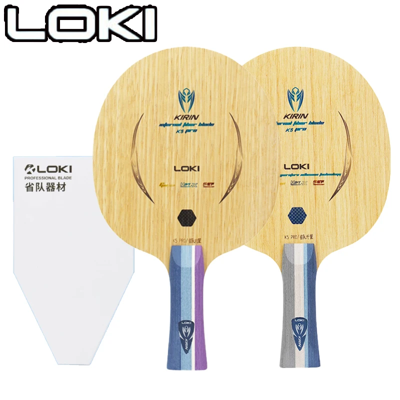 Table Tennis Paddle - LOKI 키린 K5 PRO 탁구 라켓