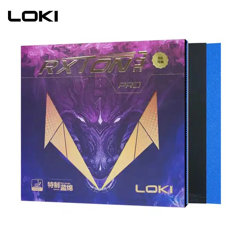 Table Tennis Db Rubbers - LOKI RXTON 3 Pro 블루 케이크