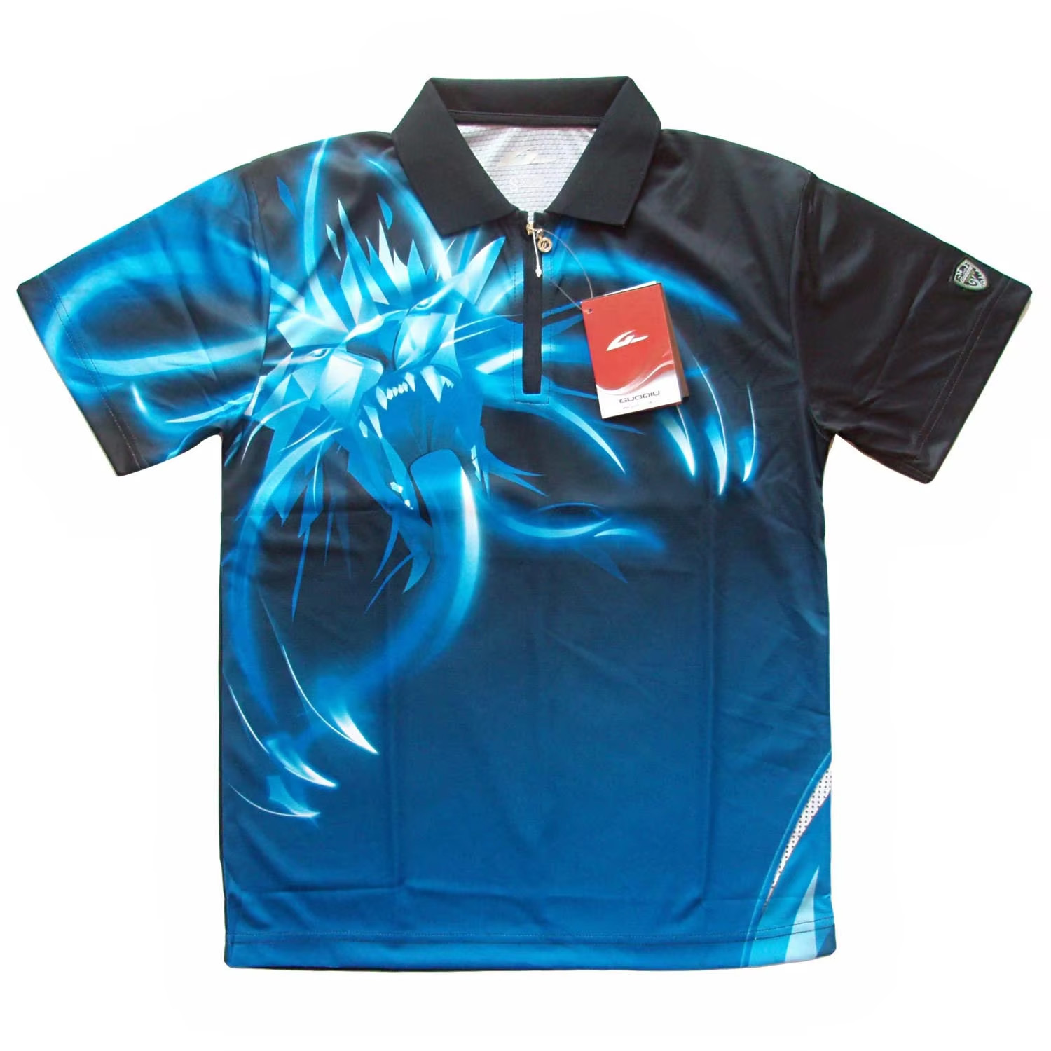 Table Tennis Shirt - GuoQiu 탁구 티셔츠는 땀을 흡수하고 편안한