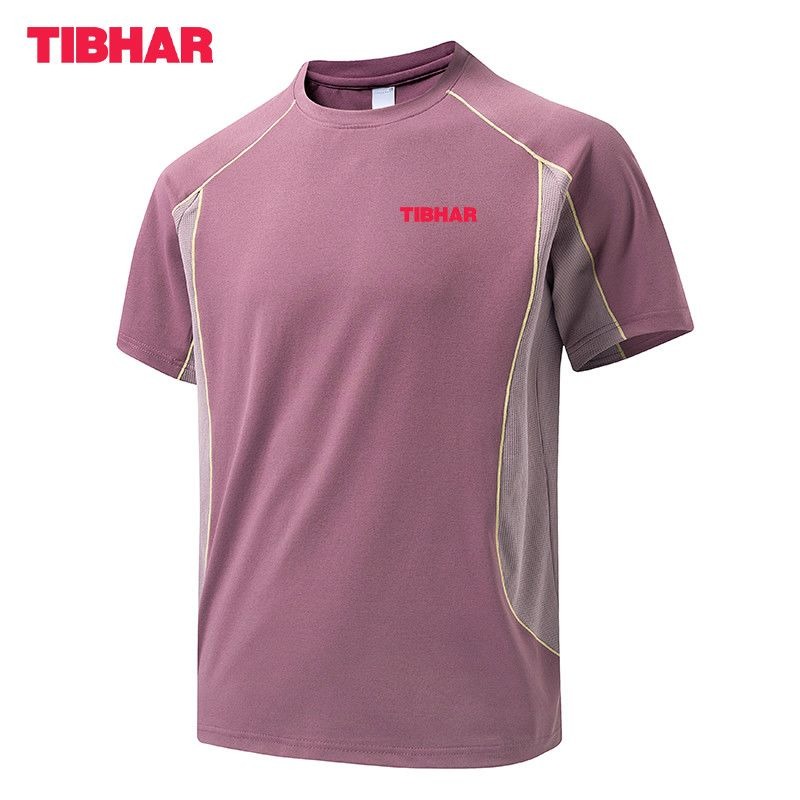 TIBHAR 탁구 티셔츠 남성용 라운드 넥 스플라이스  - Table Tennis Shirt 리뷰 및 가격