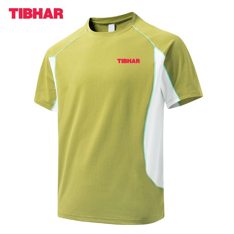 TIBHAR 탁구 티셔츠 남성용 라운드 넥 스플라이스  - Table Tennis Shirt 리뷰 및 가격