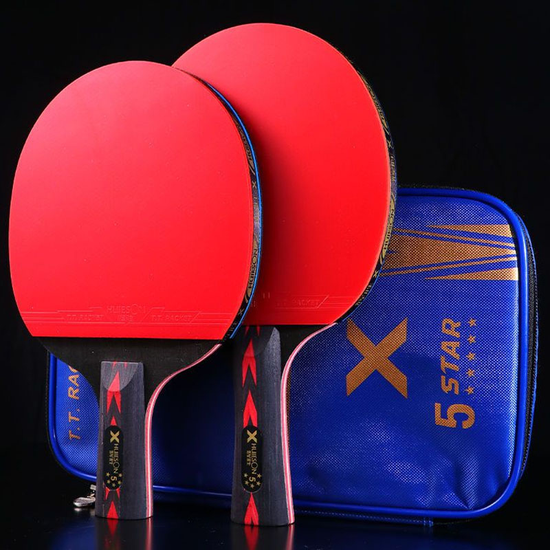 Huieson 5/6 스타 탁구 라켓 탄소 공격 탁구  - Table Tennis Kit 리뷰 및 가격