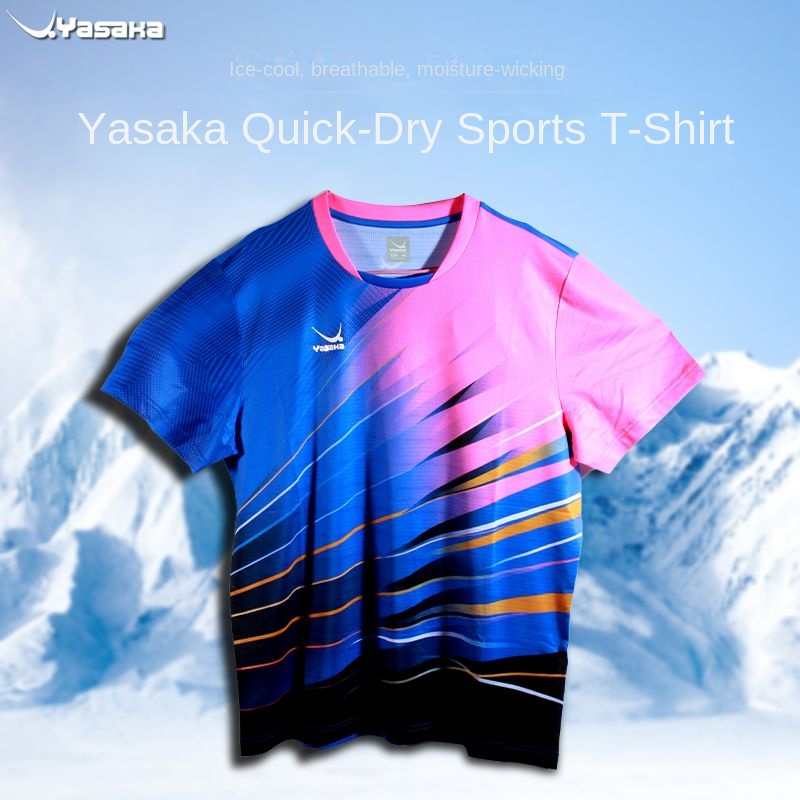 야사카 탁구 훈련 대회 스포츠 유니폼, 빠른 건조 라운 - Table Tennis Shirt 리뷰 및 가격