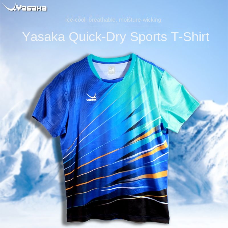 야사카 탁구 훈련 대회 스포츠 유니폼, 빠른 건조 라운 - Table Tennis Shirt 리뷰 및 가격