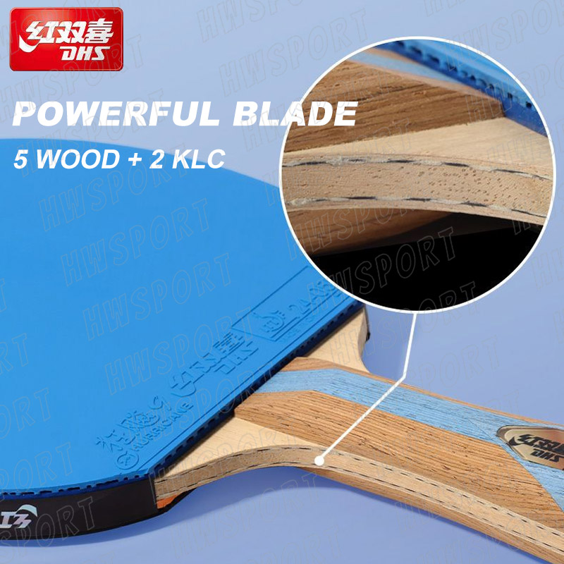 DHS 6 스타 컬러 탁구 라켓, 7 스타 탁구 패들  - Table Tennis Padel 리뷰 및 가격