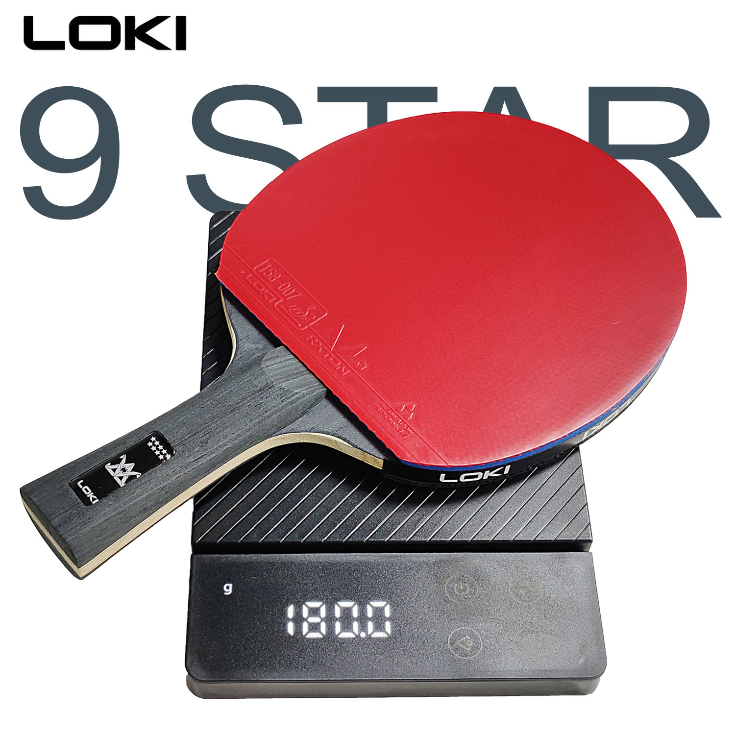 LOKI 9 스타 탁구 라켓 전문 5+2 탄소 탁구 패 - Table Tennis Bat Butterfly 리뷰 및 가격