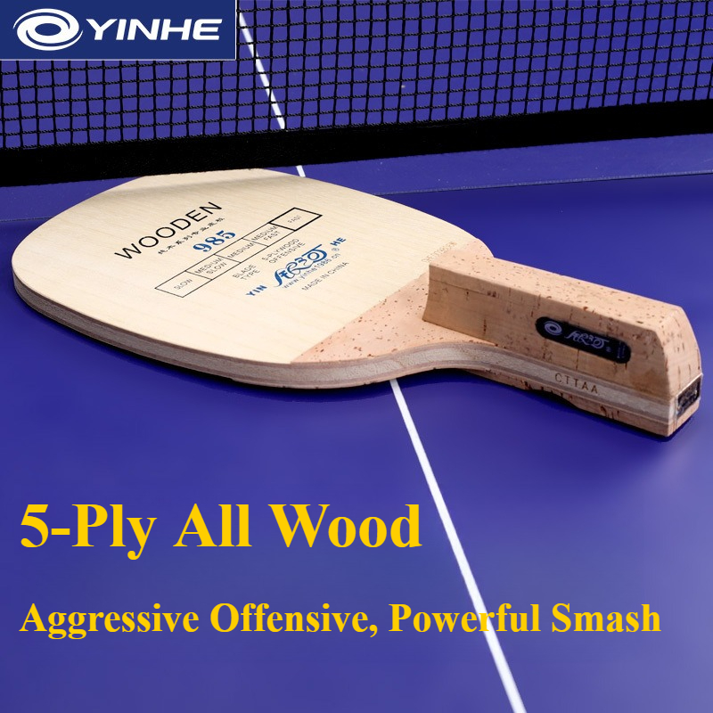 YINHE 985 일본 펜홀드 탁구 블레이드 5겹 올  - Table Tennis Paddle 리뷰 및 가격
