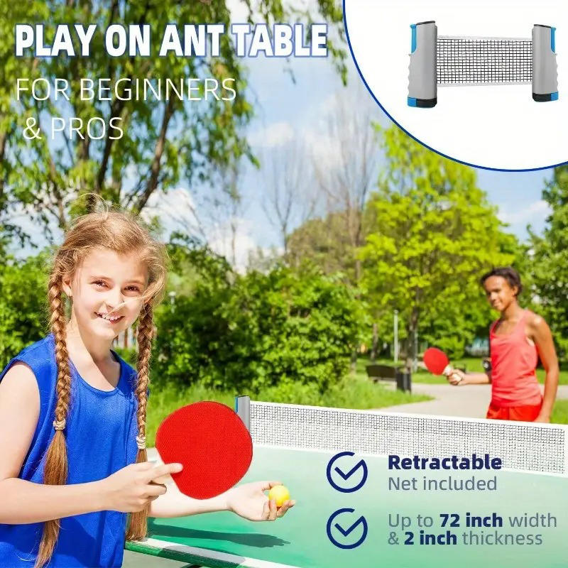 휴대용 탁구 네트 모든 탁구대용 확장형 탁구 네트 스탠 - Table Tennis Dimension 리뷰 및 가격