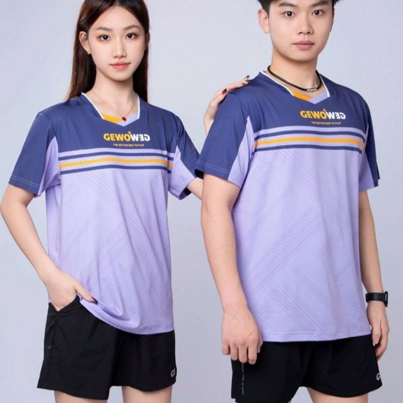GEWO 새로운 탁구 반팔 남녀 스포츠웨어 티셔츠, 속 - Table Tennis Shirt 리뷰 및 가격