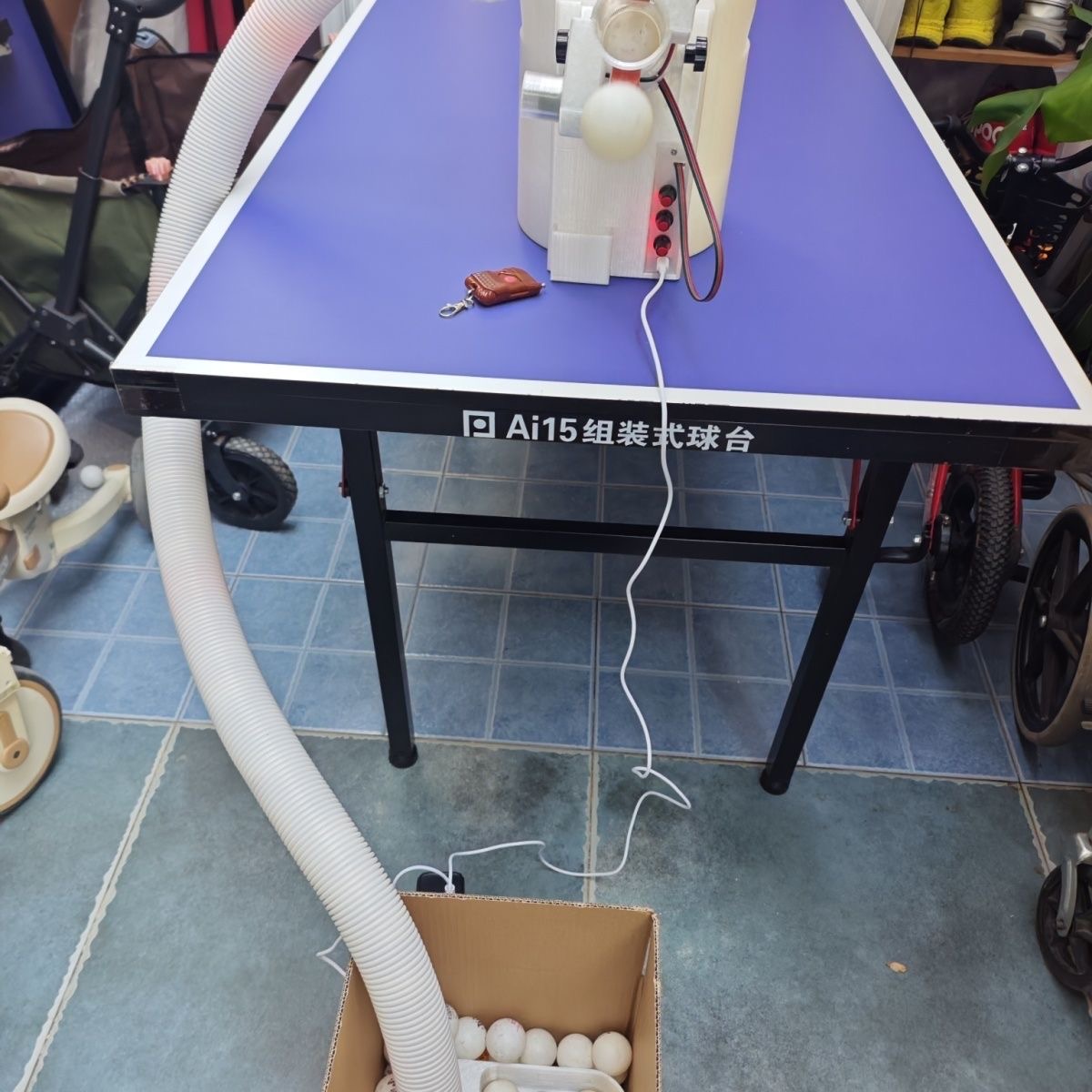 자동 탁구 로딩 머신 대용량 핑퐁 머신 휴대용 볼 트레 - Table Tennis Trainer 리뷰 및 가격
