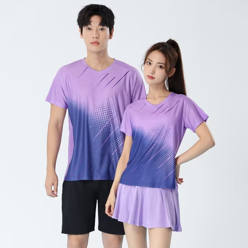 유니섹스 탁구 티셔츠 전문 통기성 배드민턴 스포츠 저지 - Table Tennis Shirt 리뷰 및 가격