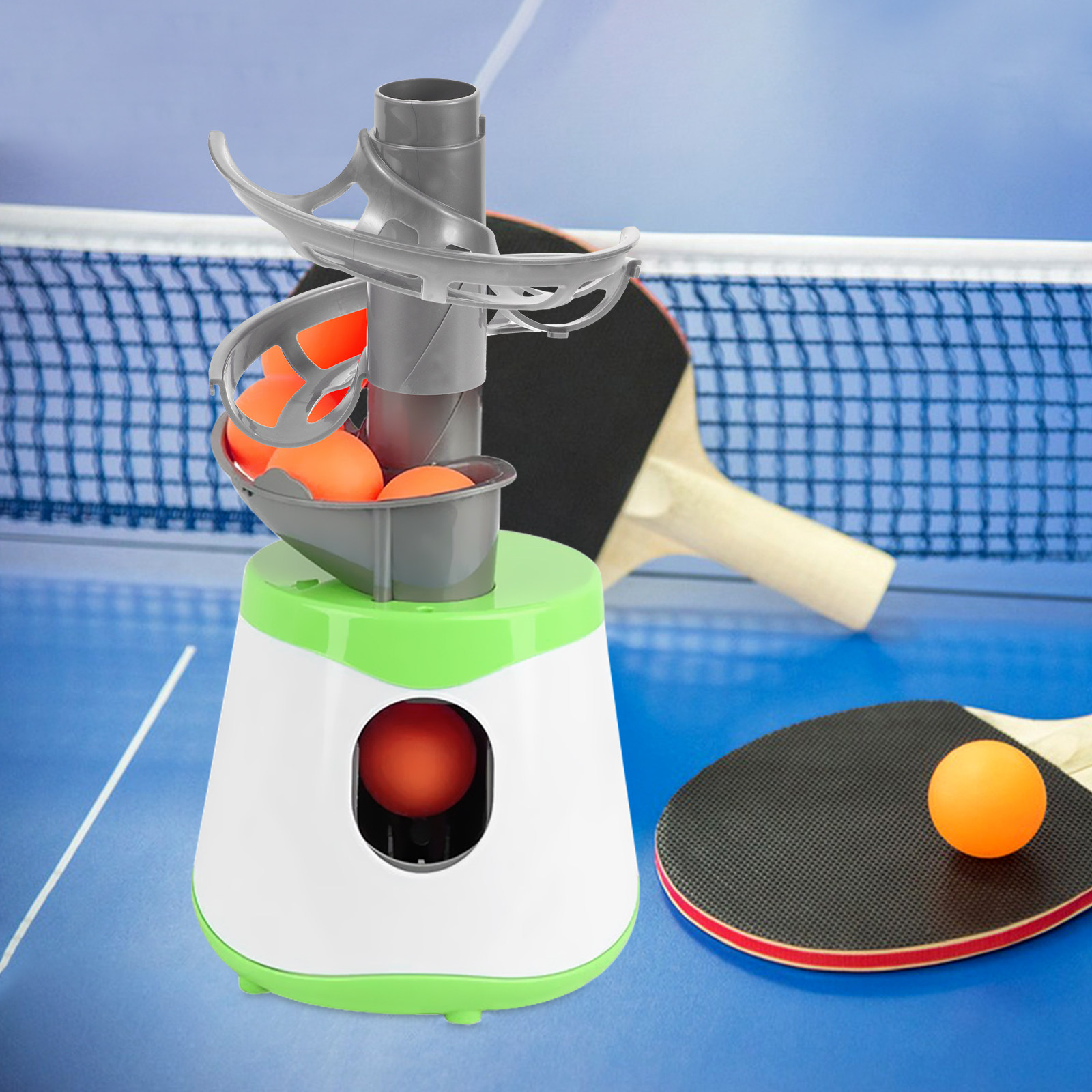 탁구 기계 볼 그루브 탁구 발사기 플라스틱 볼 발사기  - Table Tennis Robot 리뷰 및 가격