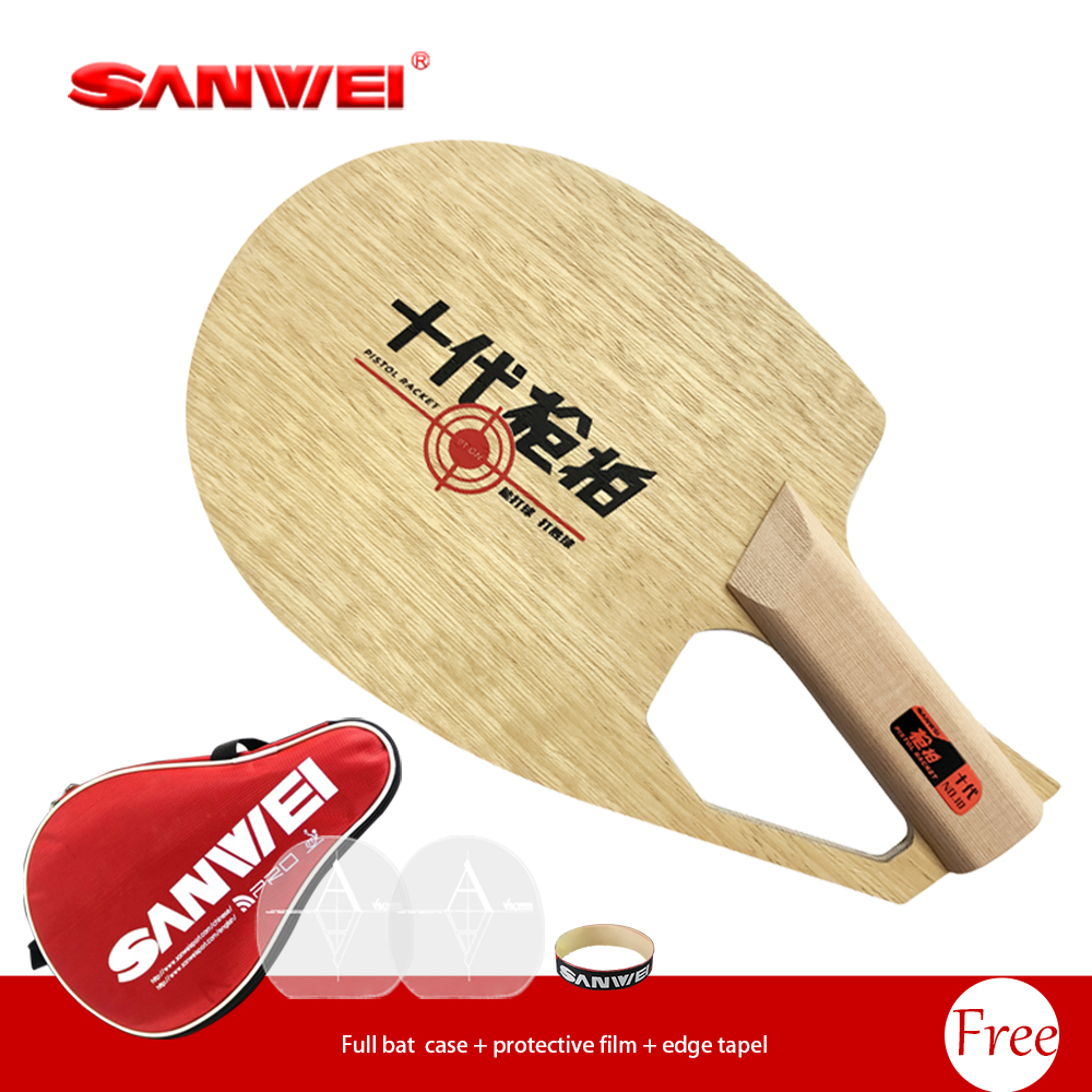 오리지널 SANWEI 특허받은 권총형 라켓 쉐이크핸드  - Table Tennis Paddle 리뷰 및 가격