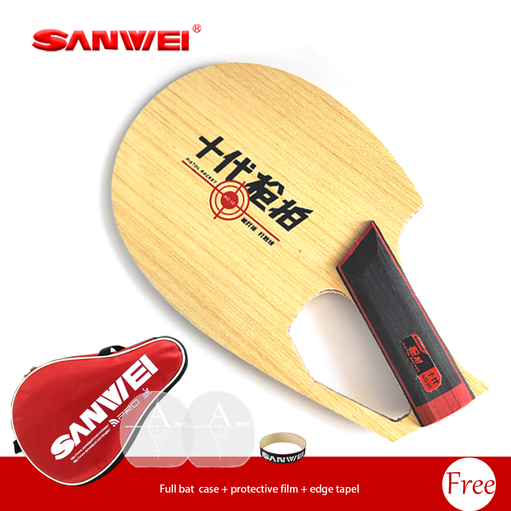 오리지널 SANWEI 특허받은 권총형 라켓 쉐이크핸드  - Table Tennis Paddle 리뷰 및 가격