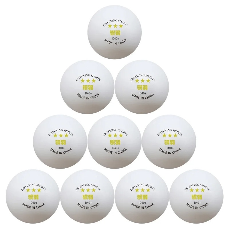 3 스타 탁구 공 40mm + 직경 새로운 소재 ABS - Table Tennis Pc 리뷰 및 가격