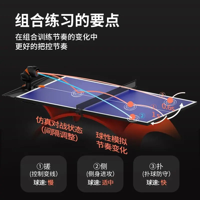 지능형 탁구 서브 머신 앱/태블릿 제어 훈련용 가정용  - Table Tennis App 리뷰 및 가격