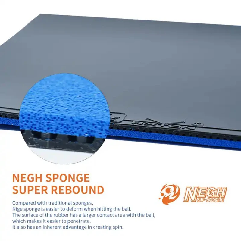 LOKI RXTON 3 Pro 블루 케이크 스폰지 탁구 - Table Tennis Db Rubbers 리뷰 및 가격