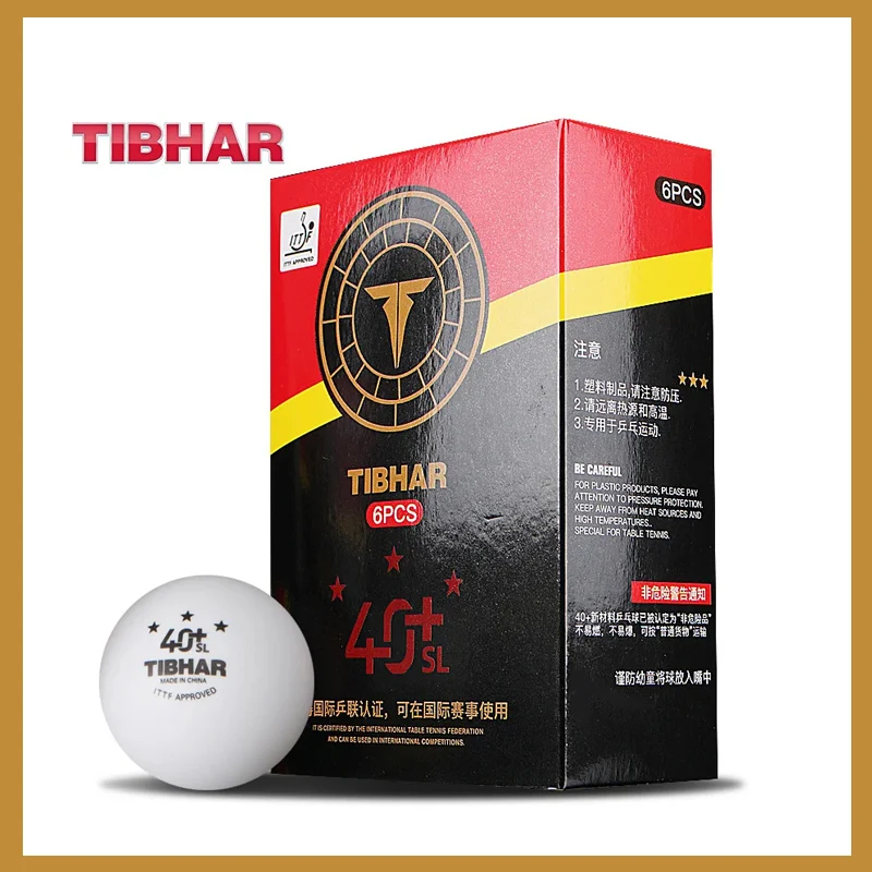TIBHAR 3스타 심리스 탁구공 40+ 새로운 플라스 - Table Tennis Pc 리뷰 및 가격