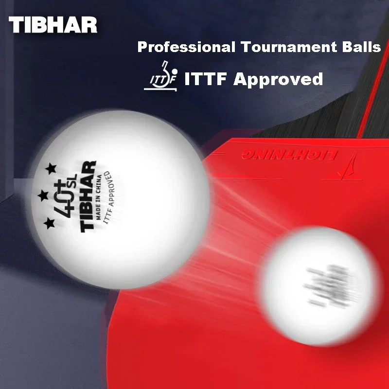TIBHAR 3스타 심리스 탁구공 40+ 새로운 플라스 - Table Tennis Pc 리뷰 및 가격