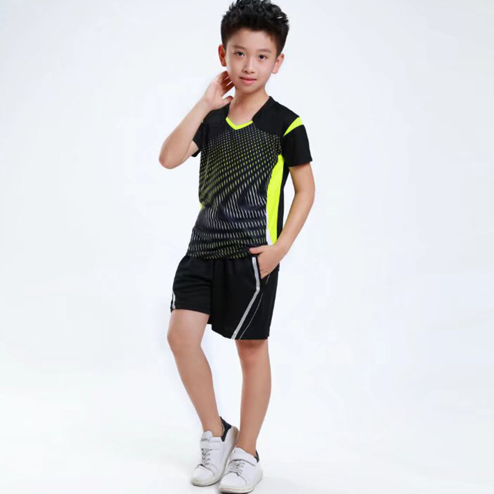 어린이 배드민턴 탁구 의류 세트, 최고 품질, 소년 소 - Table Tennis Shirt 리뷰 및 가격