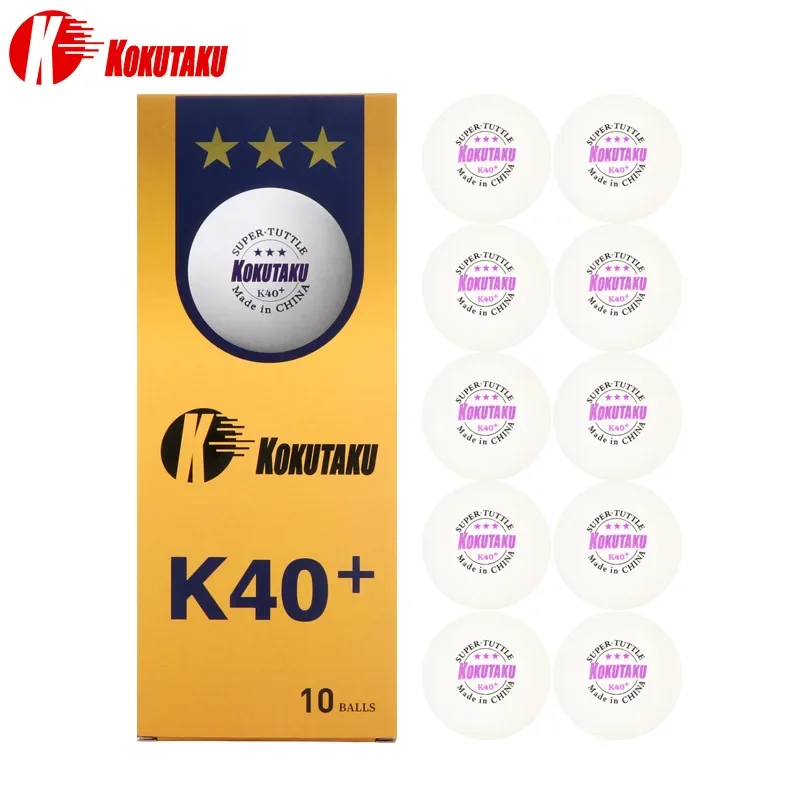 클리어런스 Kokutaku K40 + 3 스타 솔기 탁 - Table Tennis Pc 리뷰 및 가격