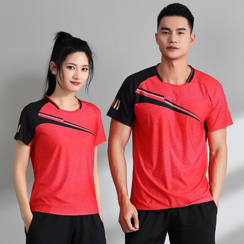남성/여성 탁구 탁구 배드민턴 티셔츠 훈련 운동 스포츠 - Table Tennis Shirt 리뷰 및 가격