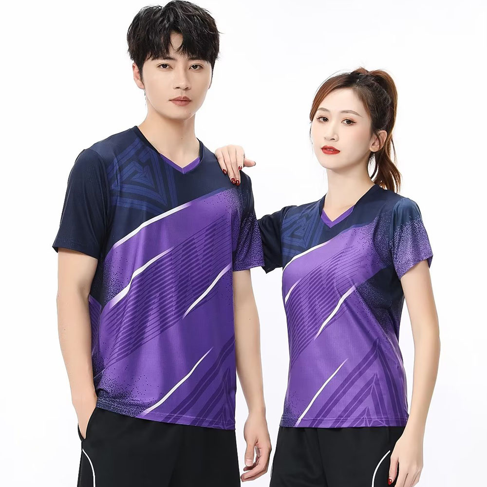 남녀공용 테니스 탁구 티셔츠, 반팔 스포츠 상의, 빠른 - Table Tennis Shirt 리뷰 및 가격