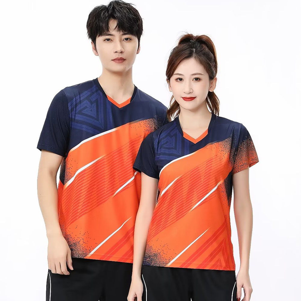 남녀공용 테니스 탁구 티셔츠, 반팔 스포츠 상의, 빠른 - Table Tennis Shirt 리뷰 및 가격