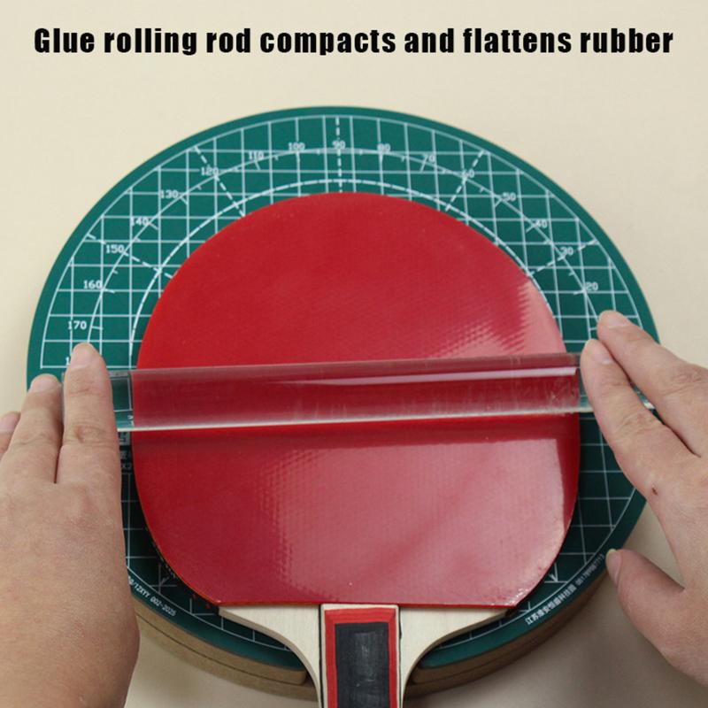 새로운 탁구 고무 회전식 커팅 매트 세트 DIY 커팅  - Table Tennis Kit 리뷰 및 가격