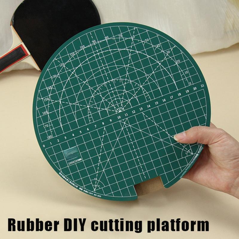 새로운 탁구 고무 회전식 커팅 매트 세트 DIY 커팅  - Table Tennis Kit 리뷰 및 가격