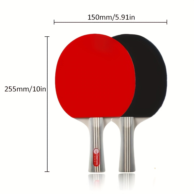 2개의 전문가용 탁구 라켓 세트, 양면 논스틱, 훈련용 - Table Tennis Kit 리뷰 및 가격