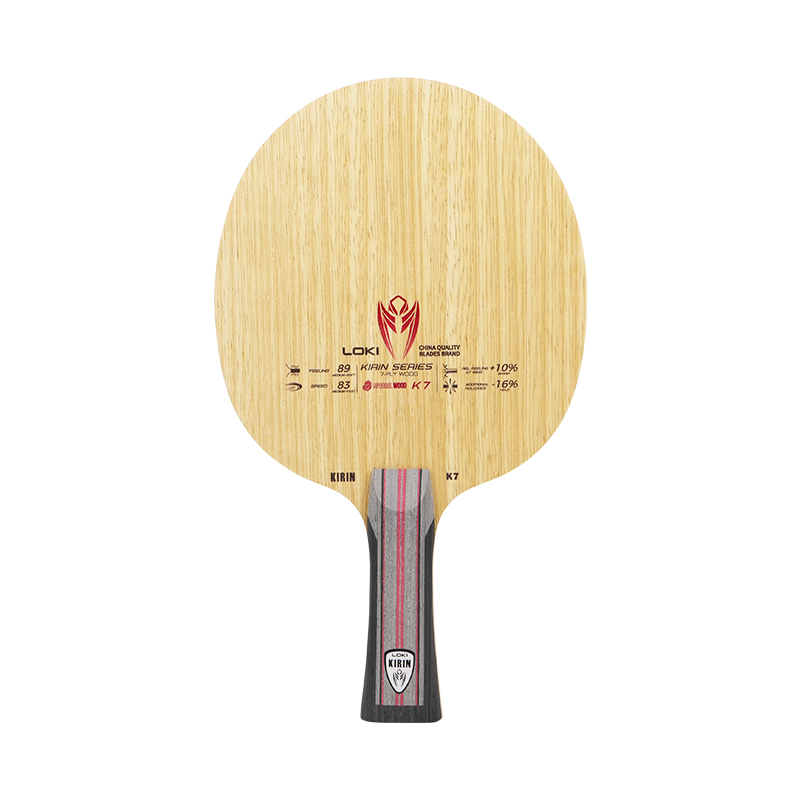 로키 키린 시리즈 탁구 블레이드 K7 7겹 순수 목재  - Table Tennis Paddle 리뷰 및 가격