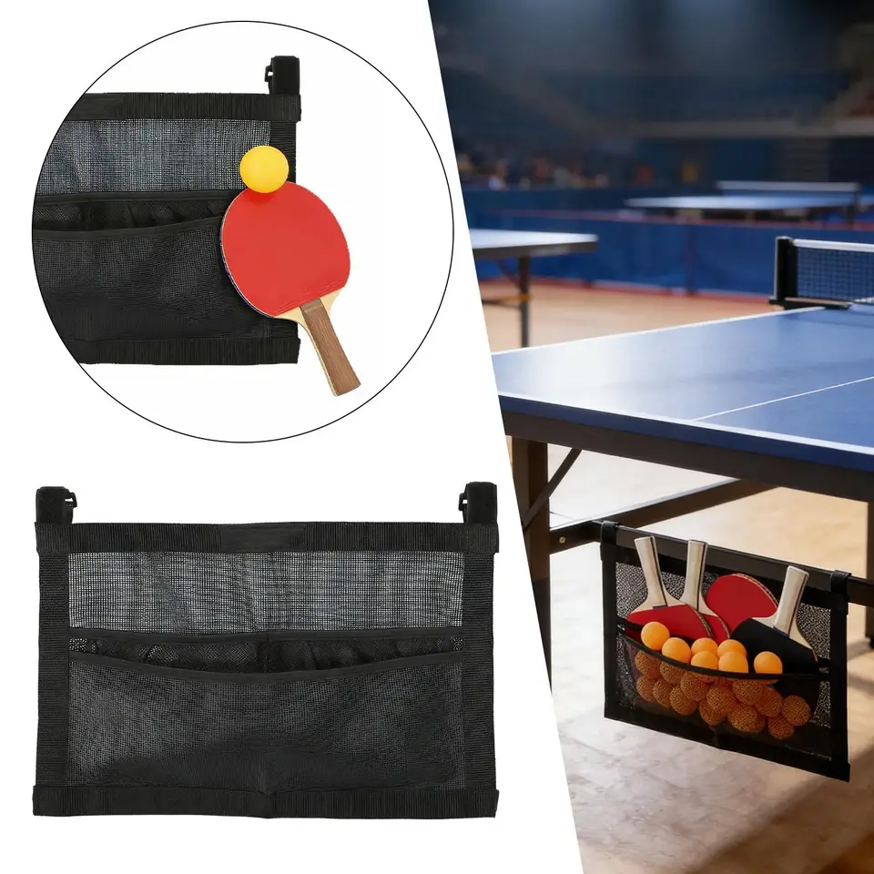 새로운 메쉬 탁구공 홀더 대용량 가방 탁구공 정리함 벽 - Table Tennis Net 리뷰 및 가격